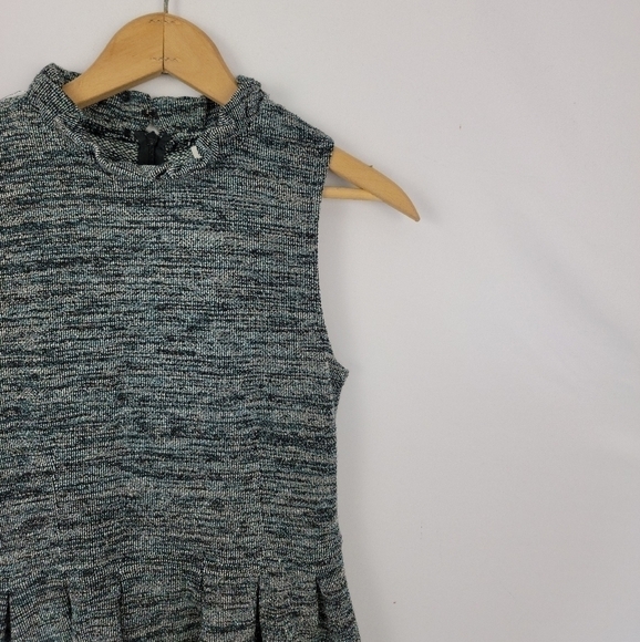 Women's Small Anthropologie Ganni Tweed Dress - Picture 4 of 7